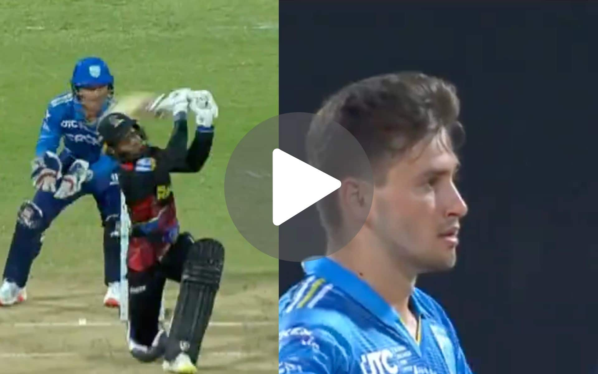 [Watch] GT's Star Afghan Bowler Deceives WI Legend Chanderpaul's Favourite Young Batter In CPL 2024